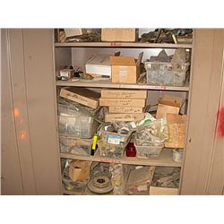 METAL CABINET W/PARTS