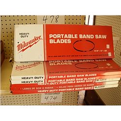 (1) LOT BANDSAW BLADES