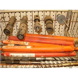 (1) LOT HAMMER DRILL BITS