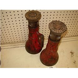 (1) LOT 2 SCREW JACKS