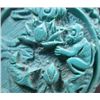 Image 4 : MWF1191 Handcarved Chinese Turquoise Blue Jade Snuff Bo