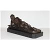 Image 2 : Superb Bronze Sculpture Crawling Indian