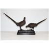 Image 1 : Fine Bronze Sculpture Pheasant Pair