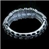 Image 2 : Clear Swarovski Crystal Classic Style Bangle Cuff Brace