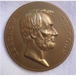 PRESIDENT ABRAHAM LINCOLN BRONZE MEDAL