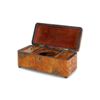 Image 1 : Tortoise shell tea caddy