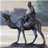 Image 1 : Excellent Camel & Rider Bronze Sculpture After L. Car