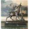 Image 1 : Beautiful Bronze Sculpture Elk & Tree