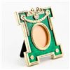 Image 2 : Green Enameled Faberge Frame