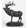 Image 1 : Large Bronze Sculpture Standing Elk