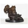 Image 3 : Magnificent Bronze Sculpture Grizzly Bear Mother & Cub