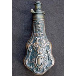 Powder Flask depicting Ornate Pattern