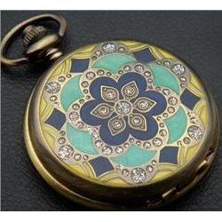 Flower Wedding Quartz Unisex Pocket Watch MWF1818