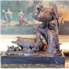 Image 1 : Delightful Bronze Sculpture Duck Family