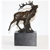 Image 1 : Proud Elk Bronze Sculpture After Milo