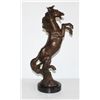 Image 1 : Gorgeous Bronze Sculpture Rearing Stallion