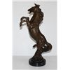 Image 3 : Gorgeous Bronze Sculpture Rearing Stallion