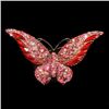 Image 1 : Retro Stylish Swarovski Crystal Butterfly Brooch