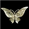 Image 2 : Retro Stylish Swarovski Crystal Butterfly Brooch