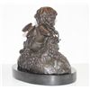 Image 4 : Dazzling Bronze Sculpture Bronze Cupid Cherub