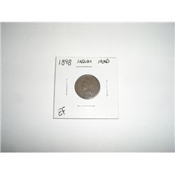 1898 Indian Head Penny RARE *EXTRA FINE GRADE - NICE COIN*!!