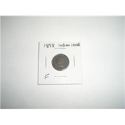 1898 Indian Head Penny RARE *FINE GRADE - NICE COIN*!!