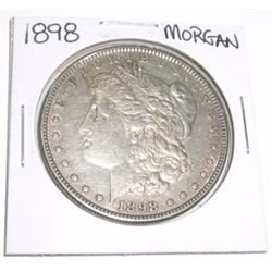 1898 Morgan SILVER Dollar *RARE KEY DATE PLEASE LOOK AT PICTURE TO DETERMINE GRADE*!!
