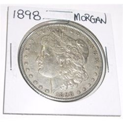 1898 Morgan SILVER Dollar *RARE KEY DATE PLEASE LOOK AT PICTURE TO DETERMINE GRADE*!!