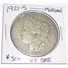 Image 1 : 1921-S Morgan SILVER Dollar *RARE SEMI-KEY DATE PLEASE LOOK AT PICTURE TO DETERMINE GRADE*!!