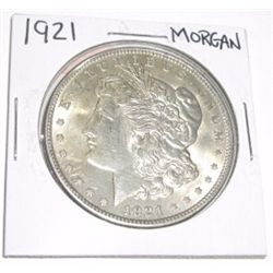 1921 Morgan SILVER Dollar *PLEASE LOOK AT PICTURE TO DETERMINE GRADE*!!