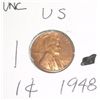 Image 1 : 1948-P Lincoln Cent *RARE UNC HIGH GRADE*!!