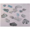 Image 2 : Collection of Natural Nevada Turquoise Stones