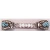 Image 1 : Navajo Turquoise Silver Watchband