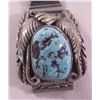 Image 2 : Navajo Turquoise Silver Watchband
