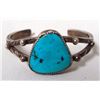 Image 1 : Navajo Sterling Turquoise Bracelet