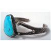Image 3 : Navajo Sterling Turquoise Bracelet
