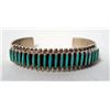 Image 1 : Zuni Sterling Needlepoint Bracelet - B. Waatsa