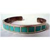 Image 3 : Zuni Sterling Channel Inlay Bracelet
