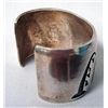 Image 2 : Hopi Sterling Overlay Cuff Bracelet