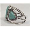 Image 4 : Navajo Sterling Turquoise Bracelet