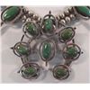 Image 3 : Navajo Sterling Turquoise Squash Blossom Necklace