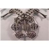 Image 5 : Navajo Sterling Turquoise Squash Blossom Necklace