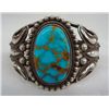 Image 2 : Navajo Sterling Turquoise Bracelet - Rick Martinez