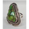 Image 1 : Navajo Sterling Turquoise Ring - Walter Vandever
