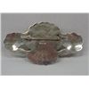 Image 2 : Navajo Turquoise Sterling Overlay Pin -A Cleveland