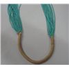 Image 3 : Navajo Turquoise Heishi 15 Strand Necklace