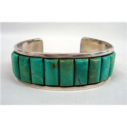 Navajo Sterling Turquoise Bracelet