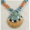 Image 1 : Santo Domingo Turquoise Shell Necklace
