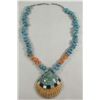 Image 2 : Santo Domingo Turquoise Shell Necklace