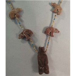 Bear Fetish Necklace